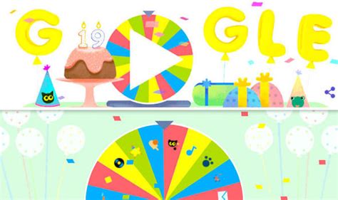 google birthday game